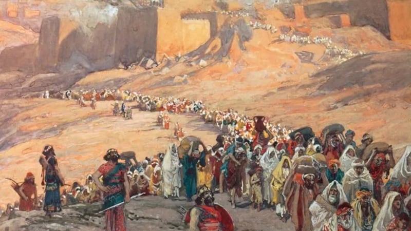 "The Flight of the Prisoners" is by James Jacques Joseph Tissot and others.