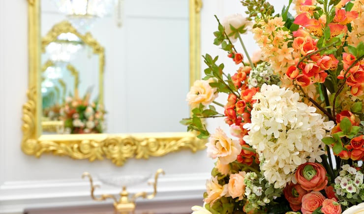 Mirrors inside the Cody Wyoming Temple.