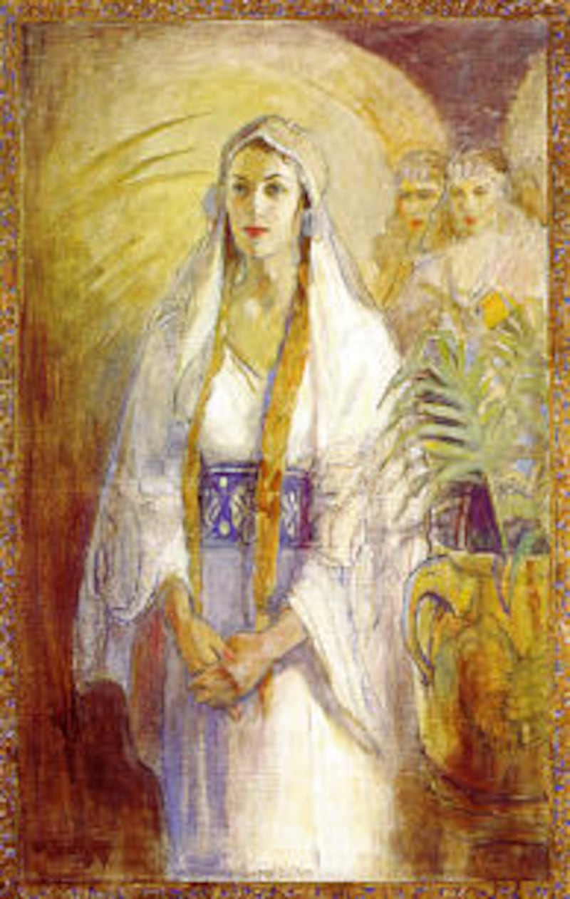 Queen Esther portrait owned by Betty Stokes.