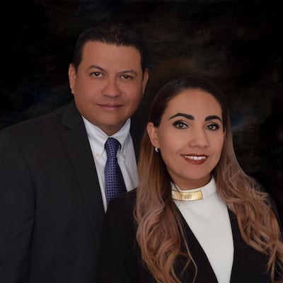 Alan Edmundo Meza de la Cruz and Abish Ramos de Meza