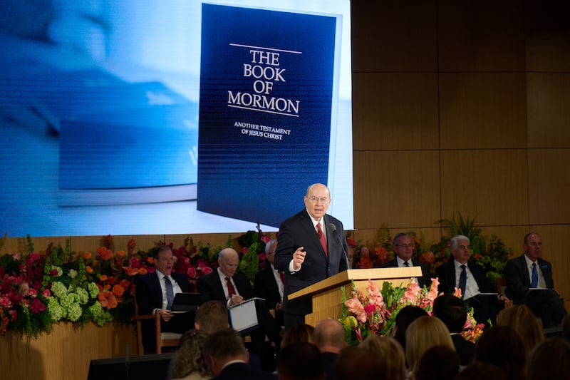 Elder Quentin L. Cook of the Quorum of the Twelve Apostles speaks at the 2026 Seminar for New Mission Leaders at the Provo Missionary Training Center in Provo, Utah, on June 19, 2026.