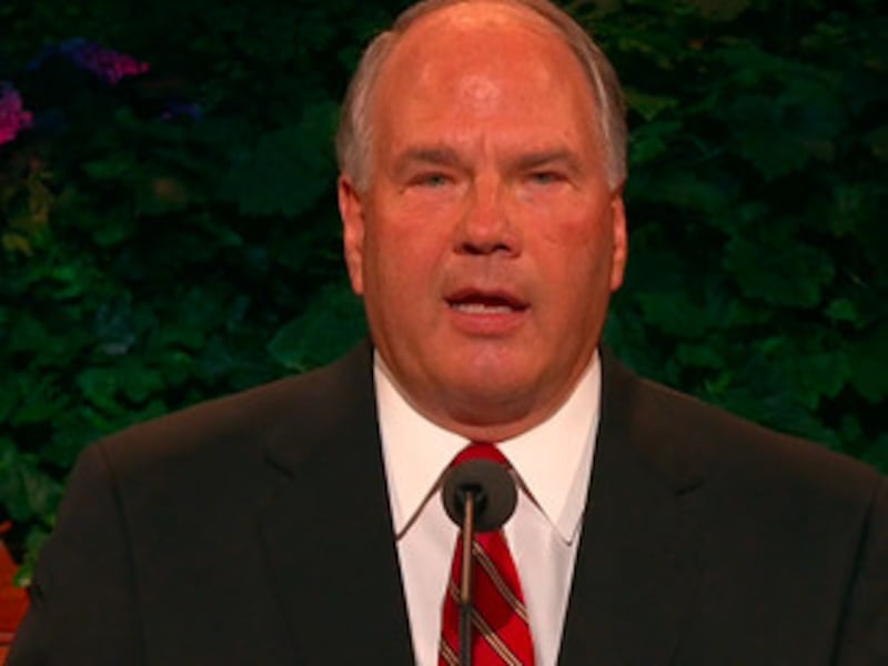 Elder Ronald A. Rasband of the Presidency of the Seventy