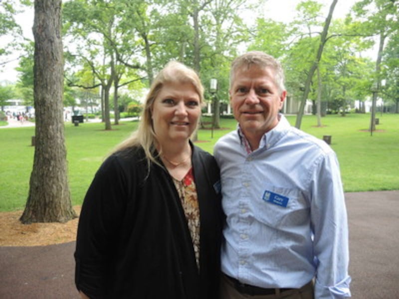 Jeannie Perrington and her brother, Cary Melrose, are members of the Mormon Tabernacle Choir.
