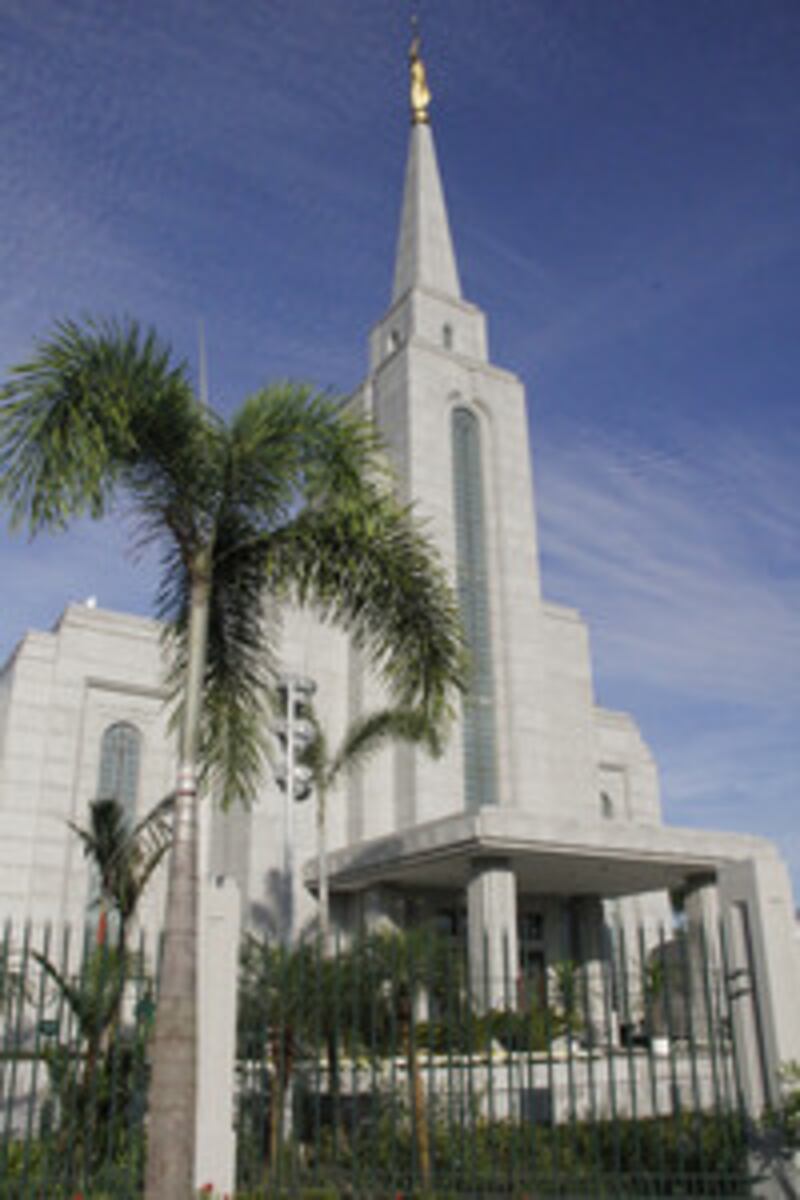 The Manaus Brazil Temple, dedicated June 10, 2012, by President Dieter F. Uchtdorf, second counselor