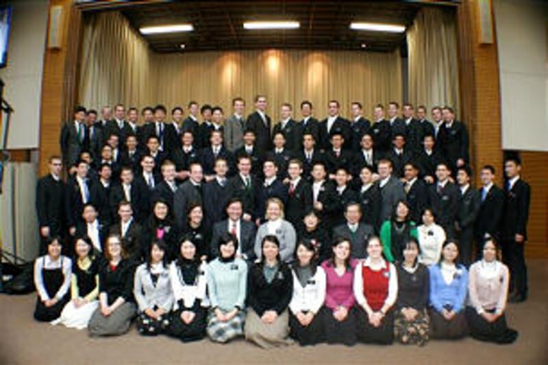 These are some of the missionaries who served recently in the Japan Sapporo Mission.