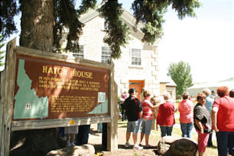 The Lorenzo Hill Hatch House, built in 1872, was restored to become a new interpretive exhibit.