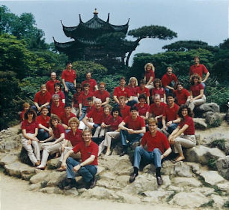 The Young Ambassadors went to Asia in 1986; group's successors have returned to Asia several times.