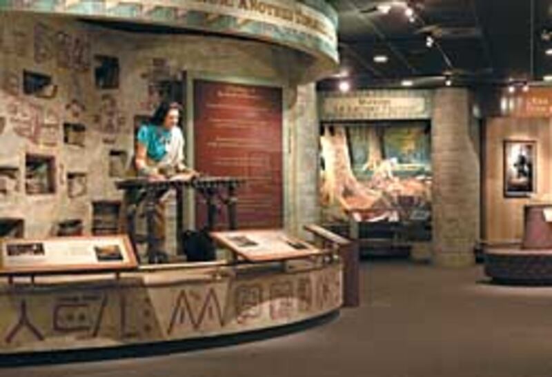 The newly dedicated visitors centers on Temple Square now have dramatic displays to better tell the