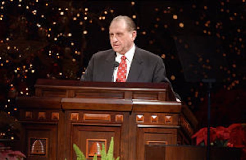 Pres. Monson at devotional