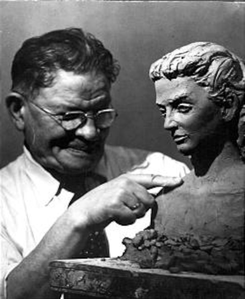 An accomplished artist even before his emigration, Torleif Knaphus studied in Paris, New York and Ch