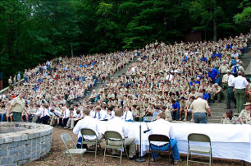 AP Camp gathering.