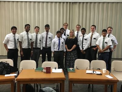 Taunalyn Rutherford will full-time missionaries serving in India.