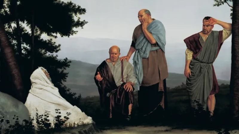 "The Judgments of Job" is by Joseph Brickey.