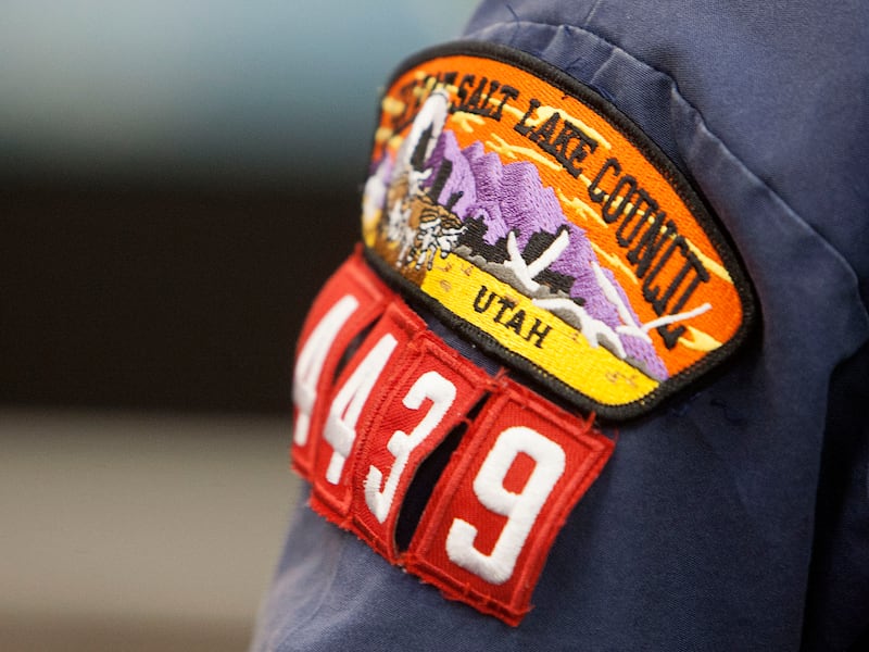 FILE - Cub Scouts from troop 4439 and others came to hear the Internet Keep Safe Coalition's new pil