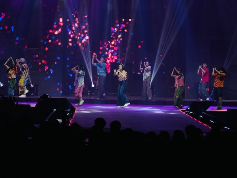 Performers take part in “Walk With Me: The 2026 Youth Concert” in Cagayan de Oro, Philippines, Sept. 19, 2026.