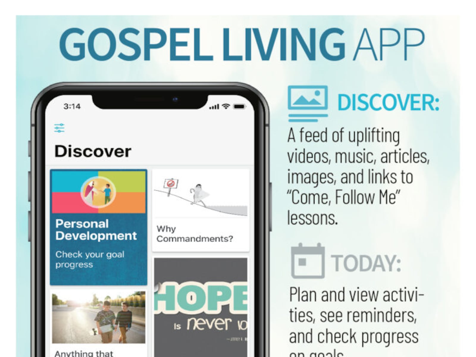 Living App The Gospel Living app was just released. Here’s what Elder Gong and the ...