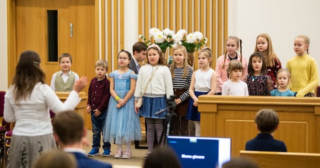Including baptized children in stake conference