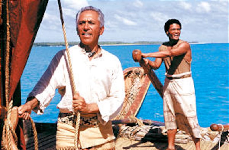 Under Johnny Lingo's tutelage, Tama, right, discovers his worth. A modern adaptation of Patricia M