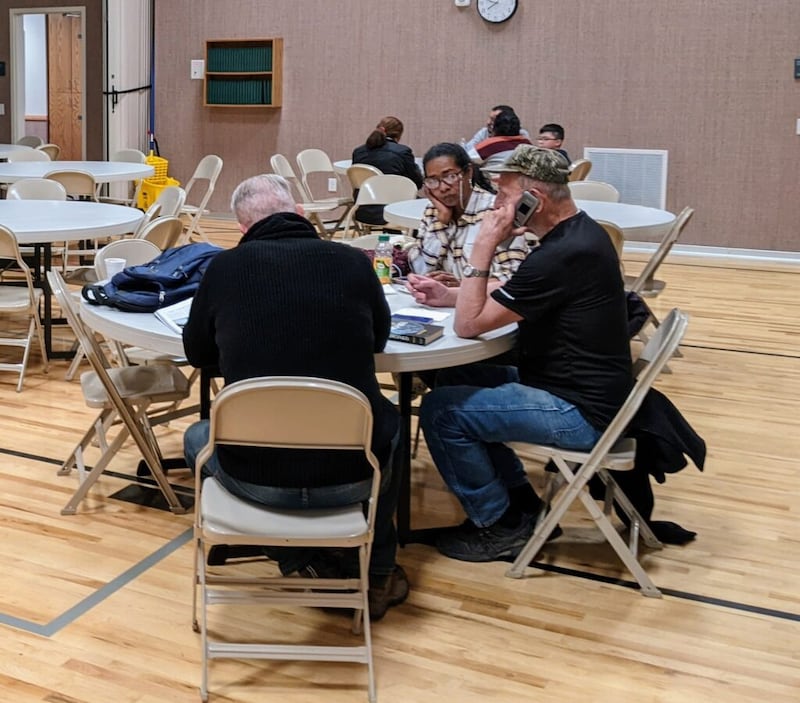 Ward members and their neighbors in the community of Swan Valley, Idaho responded with food, blankets and more to the church building when a snowstorm stranded travelers from out of town on Dec. 26, 2021.