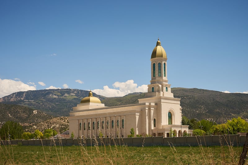 The Ephraim Utah Temple.
