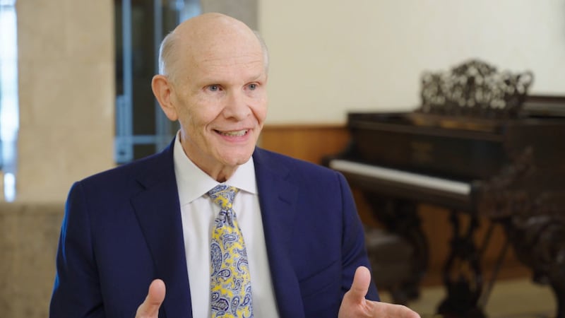 Elder Dale G. Renlund of the Quorum of the Twelve Apostles discusses the new global hymnbook in June 2025.