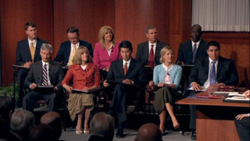 Members of a ward council discuss ward members' needs.