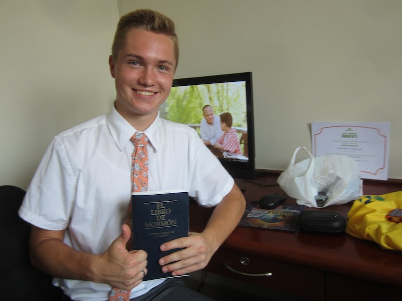Elder Brennan Conrad, 18, of Hyde Park, Utah, served as a missionary of The Church of Jesus Christ o
