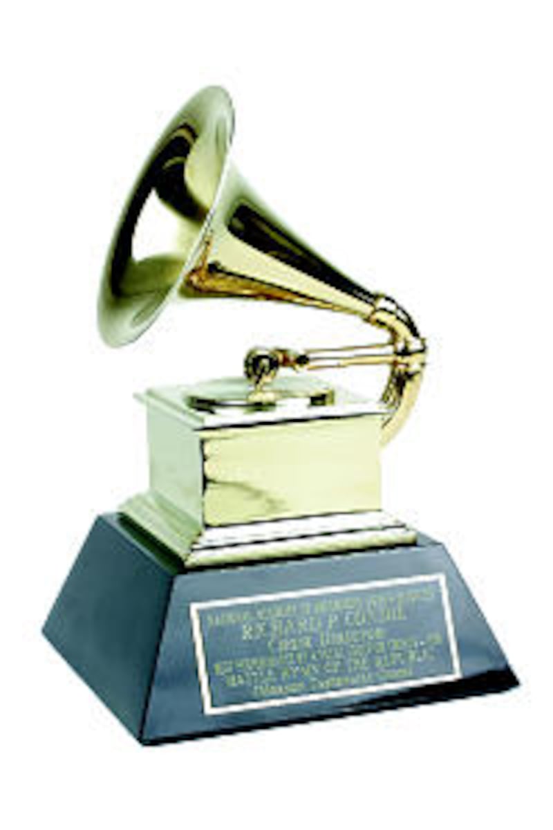 Grammy award was given to choir in 1959 for "Battle Hymn of the Republic."