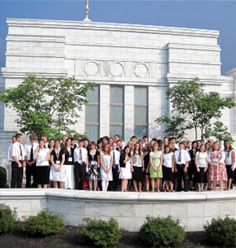 Stake youth spent their three-day youth conference at the Columbus Ohio Temple.