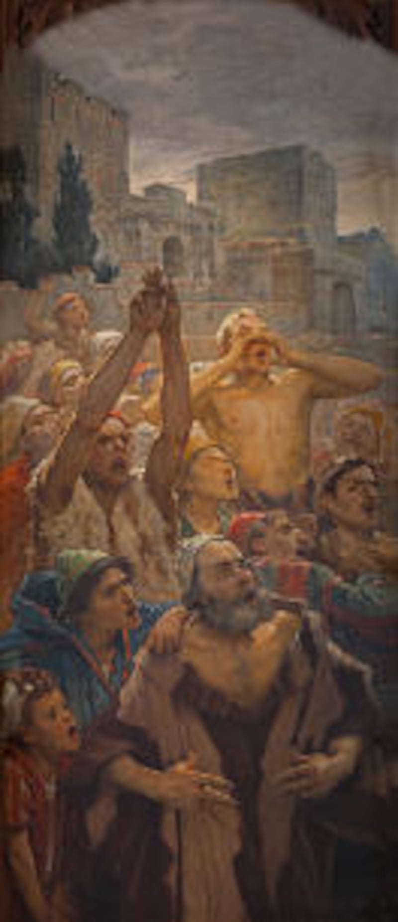 Frans Schwartz's "The Crowd."