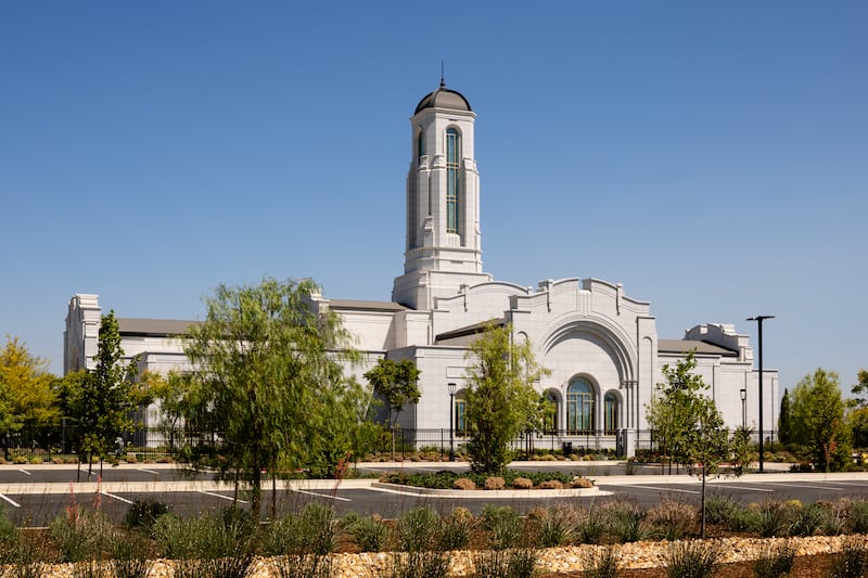 The Modesto California Temple.