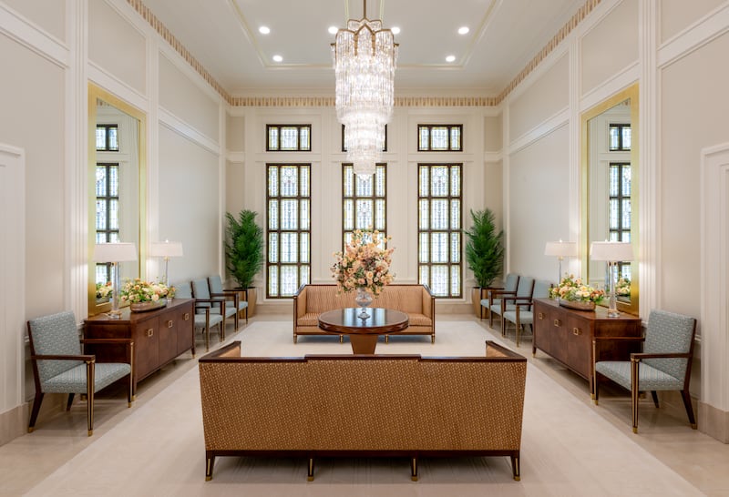 The celestial room of the Wichita Kansas Temple.