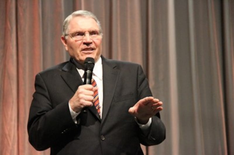 Elder Paul E. Koelliker of the Seventy speaks at RootsTech 2013.