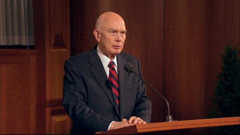 Elder Dallin H. Oaks of the Quorum of the Twelve