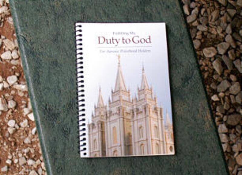 Duty to God book.