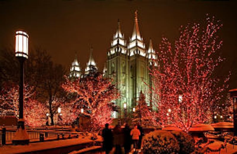 Temple square.