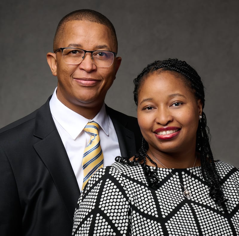 Elder Clement M. Matswagothata, General Authority Seventy, and Sister Novelty Busisiwe Matswagothata, who will serve as president and companion of the Arkansas Bentonville Mission beginning in July 2026.