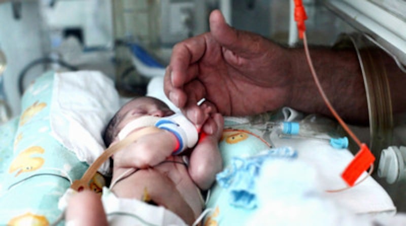 Elder Rasband spoke of his grandson Paxton, who has a rare genetic disorder.