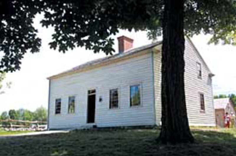 Joseph Smith Sr. farm in Palmyra, New York. photo by Tom Smart7/2001