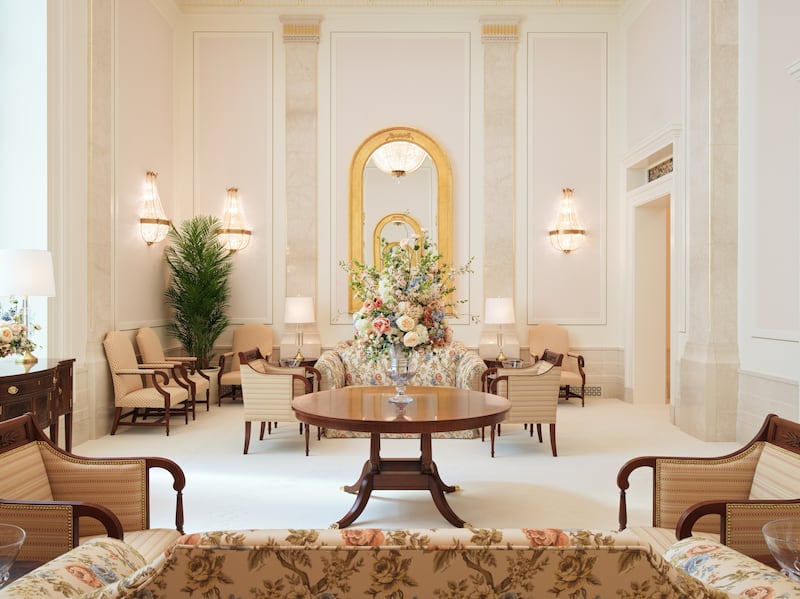 The celestial room of the Ephraim Utah Temple.