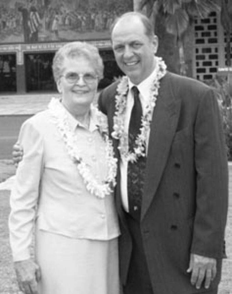 BYU-Hawaii President Eric B. Shumway and wife, Carolyn M. Shumway, came here in 1966. They made thei