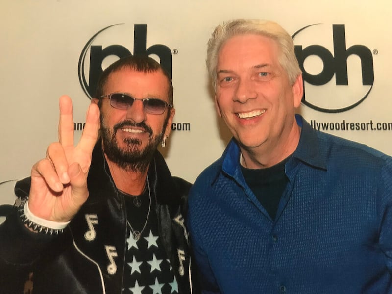 Kevin Guest was uplifted by the kindness shown to him by his drumming idol, Ringo Starr from the Beatles.