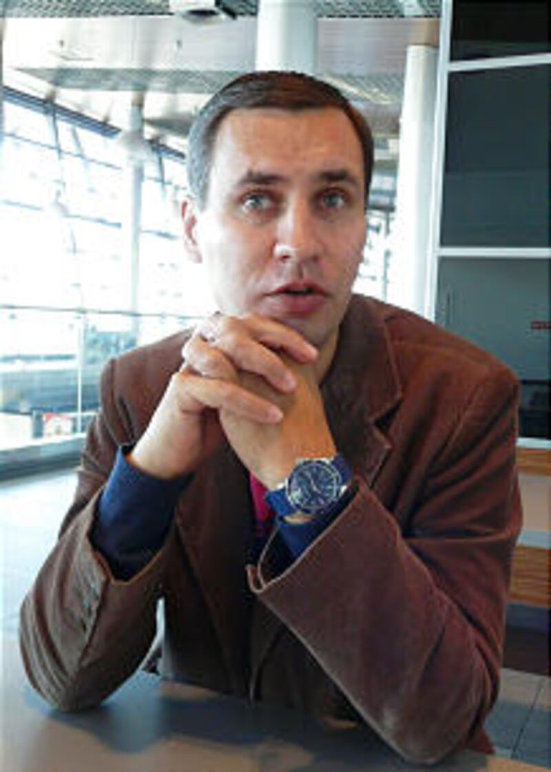 Boris Leostrin, 35, is second counselor in the Russia St. Petersburg Stake.