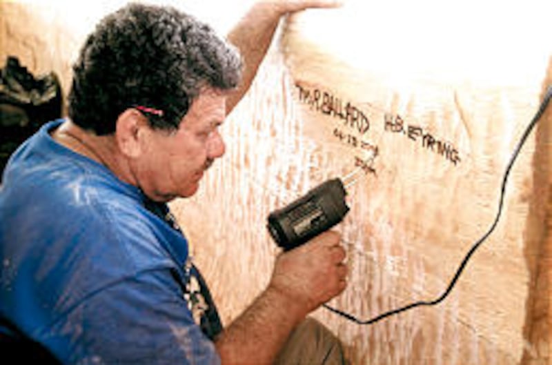 Tuione Pulotu is one of two master carvers for <I>Iosepa</I>. He joins with Kawika Eskarean for a pr