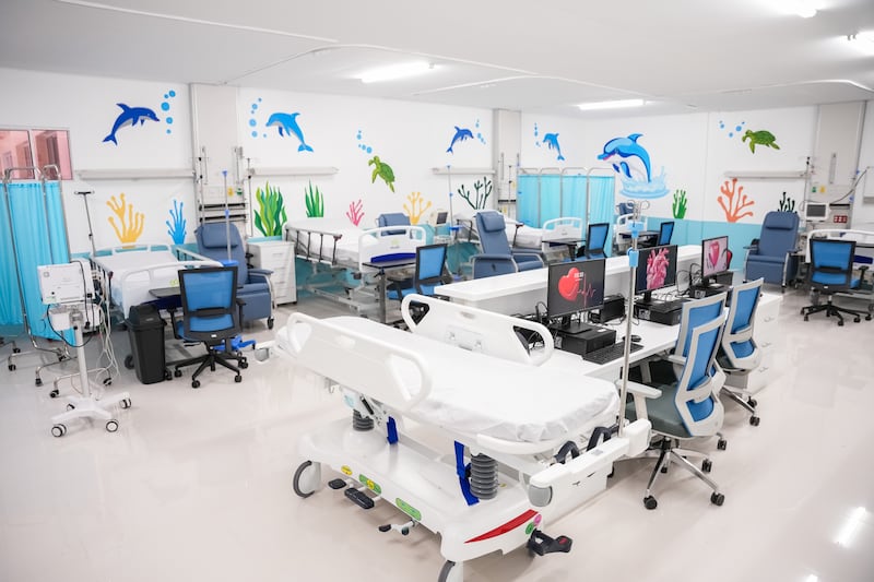 Newly donated medical equipment from The Church of Jesus Christ of Latter-day Saints in the pediatric intensive care unit at “La Mascota” Hospital in Managua, Nicaragua, June 4, 2026.