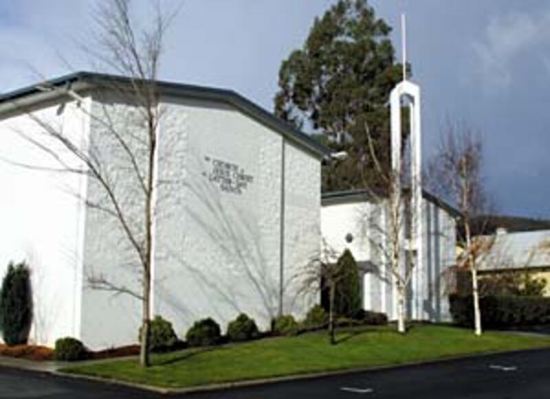 Above is Glen Huon Ward meetinghouse and its small predecessor.