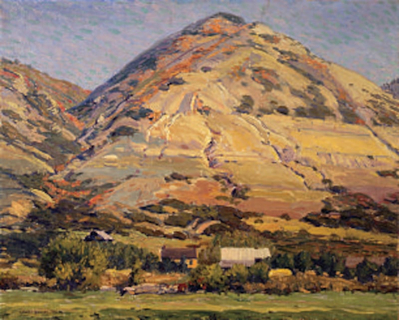"Autumn, Hogback Mountain," is part of Church History Museum exhibit.